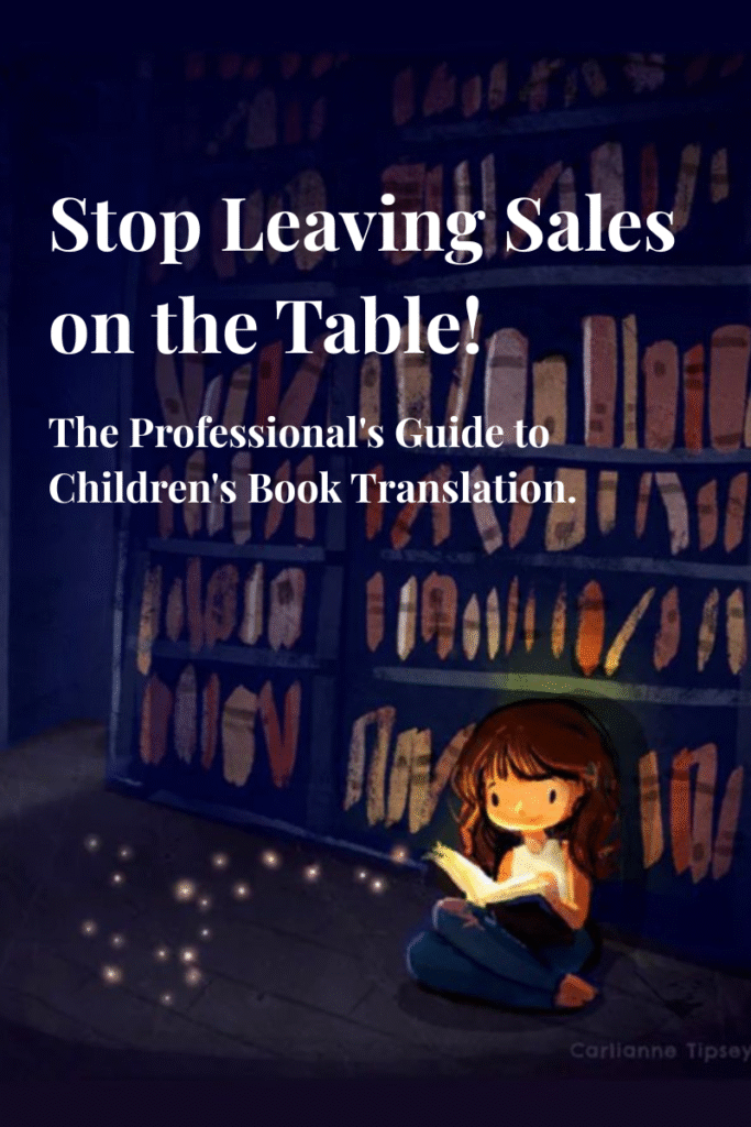An expert children’s book translator adapting a story for global readers through transcreation.